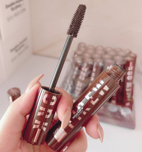 ریمل قهوهای MISS LARA مدل VOLUME BROWN